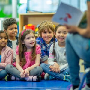 story time in daycare